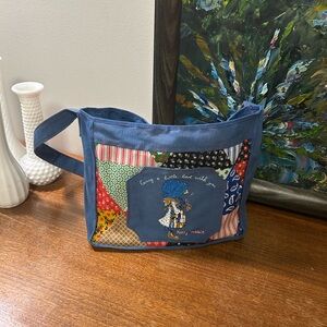 Vintage 70s/80s Holly Hobbie Quilted Patchwork Purse by American Greeting